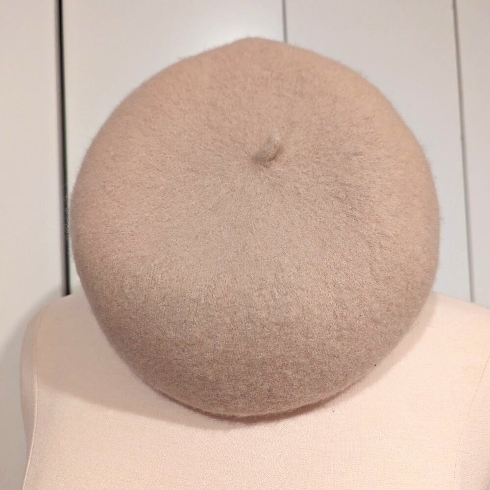 Real Wool Beret Adjustable
